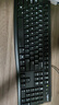 羅技（Logitech）MK120 鍵鼠套裝 有線鍵鼠套裝 辦公鍵鼠套裝 電腦鍵盤 USB即插即用 全尺寸 黑色 曬單實(shí)拍圖