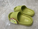 巴拉巴拉童鞋兒童拖鞋男童女童浴室鞋子居家外穿夏季新款卡通 綠色調00344 18 (內長(cháng)18cm適合腳長(cháng)17cm) 曬單實(shí)拍圖