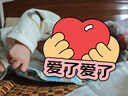 貝瑞加（Babyprints）寶寶連體衣2件裝嬰兒純棉滿月服四季長(zhǎng)袖哈衣薄款家居睡衣 果熊66 曬單實(shí)拍圖