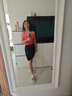馬孔多（macondo）女子二合一跑步背心 透氣排汗速干 夏季戶外馬拉松運(yùn)動(dòng)內(nèi)衣 落日珊瑚 M 【105-115斤】 曬單實(shí)拍圖