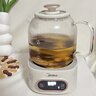 美的（Midea）【國家補貼】0膠水全玻璃全自動養(yǎng)生壺 1.2L大容量辦公室多功能茶漏煮茶壺 燒水壺24h恒溫可煮小米 0膠水全玻璃帶濾網(wǎng)MK-YS12B102 1.2L 曬單實拍圖