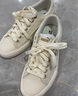 彪馬（PUMA）經(jīng)典復(fù)古百搭帆布小白鞋男女官方低幫休閑板鞋BARI389383 白色-白色-金色-04 39 曬單實(shí)拍圖