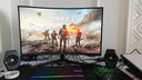 三星（SAMSUNG）32英寸 G55C 165Hz 2K 1000R 1ms HDR10 FreeSync 低藍(lán)光 玄龍騎士 電競顯示器 LS32CG552EBXXF 曬單實(shí)拍圖