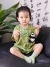 瑜尚臻品嬰兒連體衣夏季哈衣爬服薄款寶寶中國風(fēng)滿(mǎn)月漢服夏裝短爬包屁衣服 【隨機發(fā)貨-帶熊貓款】 80cm 曬單實(shí)拍圖