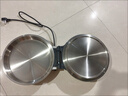 利仁（Liven）小鋼人不銹鋼電餅鐺家用0涂層38mm加深1800W雙面加熱電餅檔烙餅專用鍋無涂層電煎鍋早餐機(jī)LR-B3097 曬單實(shí)拍圖