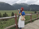 星昔大容量草編包包女2025新款夏天海邊度假編織包彩帶單肩通勤托特包 米白彩色肩帶 曬單實拍圖