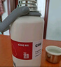希樂(lè)（cille）保溫杯大容量男女戶外露營(yíng)便攜茶杯手提杯子雙飲水杯雪球白 曬單實(shí)拍圖