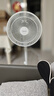 美的（Midea）電風(fēng)扇 家用七葉立式落地扇宿舍臥室輕音節(jié)能搖頭桌面小風(fēng)扇大風(fēng)力空氣循環(huán)風(fēng)扇 SAF30AC  曬單實(shí)拍圖