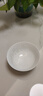 景娘景德鎮(zhèn)陶瓷飯碗家用高溫釉下彩盤子菜盤中式餐具禮盒白色玲瓏瓷碗 5英寸飯碗-單只釉下彩一級品 曬單實拍圖