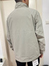 杰克·瓊斯（JACK&JONES）25年男裝秋季外套男休閑純色寬松拉鏈口袋長袖簡約立領(lǐng)外套上衣 C02倫敦霧 M （175） 曬單實(shí)拍圖