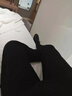 紅蜻蜓拖鞋女外穿厚底坡跟羅馬涼拖女軟底皮面一字拖鞋WTK240741黑色37 曬單實拍圖