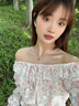 QUAMERAS&LA四葉草項鏈純銀女士輕奢小眾高級感2025新款生日禮物送女友 孔雀石項鏈【999銀鑲鉆石】 曬單實(shí)拍圖