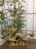 子木雅居純銅祥龍擺件龍騰四海五爪金龍聚招財(cái)鎮(zhèn)宅客廳玄關(guān)辦公室風(fēng)水?dāng)[件 漢龍【長(zhǎng)約21cm】 曬單實(shí)拍圖