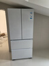 海爾（Haier）山茶花485升全空間保鮮594mm專業(yè)超薄零嵌法式多門電冰箱一級(jí)能效BCD-485WGHFD1BWLU1國家補(bǔ)貼20% 曬單實(shí)拍圖