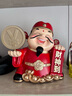 十號(hào)公館財(cái)神爺擺件招財(cái)新款入戶門口客廳玄關(guān)店鋪收銀臺(tái)裝飾喬遷開業(yè)禮品 【京倉直發(fā)】財(cái)神長19寬13高20厘米 曬單實(shí)拍圖