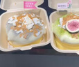 普諾爾一次性漢堡盒網(wǎng)紅便當(dāng)?shù)案夂型赓u甜品包裝盒舒芙蕾盒水果盒青團(tuán)盒 本色50只+油紙50張 50只 曬單實(shí)拍圖