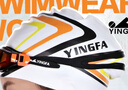 英發(fā)(YINGFA)泳帽男女硅膠防水泳帽多彩炫酷成人兒童印花游泳帽 01色 曬單實(shí)拍圖