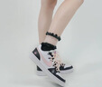 耐克（NIKE）球鞋定制CourtBorough粉色貓咪凱蒂喵喵手繪簡約女鞋 凱蒂喵喵 定制款不支持退換 贈送 35.5 全新 假一賠三 曬單實拍圖