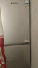 上菱183升雙開門冰箱小型出租房2-3人用 出租屋家用兩門二門小戶型雙門電冰箱以舊換新BCD-183D 曬單實拍圖