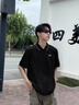 馬克華菲短袖Polo衫男士2025新款夏季珠地翻領(lǐng)T恤青年商務(wù)休閑寬松半袖男 曬單實(shí)拍圖