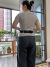 歐督運(yùn)動(dòng)跑步腰包男女士手機(jī)腰包男馬拉松健身隱形水壺腰帶速干手機(jī)包 全黑色（黑色拉鏈） 曬單實(shí)拍圖