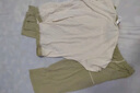 紅豆居家純棉睡衣女夏季抑菌短袖舒膚家居服淡奶綠165/88A 曬單實(shí)拍圖