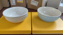 酷彩（Le Creuset）法國炻瓷創(chuàng  )意米飯湯面碗炻瓷沙拉水果家用14cm湯碗水漾藍 曬單實(shí)拍圖