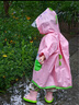 SEVEN ONLY OLINE小萌鯊兒童雨衣男童女孩防水防滑幼兒園專用2025新款寶寶 雨衣粉色【僅雨衣】 雨衣S碼【身高90-100穿】 曬單實拍圖