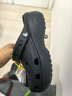 卡駱馳（crocs）女鞋厚底云朵洞洞鞋戶外休閑時(shí)尚一腳蹬沙灘鞋 206750-001 37-38 曬單實(shí)拍圖