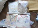 顆粒熊（KELIXIONG）嬰兒衣服秋季長袖連體衣粉色女寶寶套頭單排扣純棉春秋寶寶衣服 小檸檬黃 80cm 曬單實(shí)拍圖