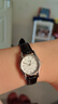 卡西歐(CASIO)女士手表女生小表盤(pán)小巧小眾簡(jiǎn)約皮帶女表學(xué)生手表 白盤(pán)黑色皮帶LTP-1094E-7A 曬單實(shí)拍圖