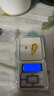 金悅名古法黃金葫蘆吊墜女999足金旋轉葫蘆轉運福祿純金項鏈編繩掛墜男 葫蘆吊墜+古法金珠 約1.8g 曬單實拍圖