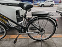 飛鴿（FLYING PIGEON）自行車成人通勤車自行車學(xué)生單車成人自行車通勤自行車城市公路車 頂配黑|單速+雙碟剎+實心胎+禮包 26寸|身高160-185cm 曬單實拍圖
