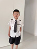 皮爾卡丹童裝男童套裝夏季兒童短袖角色扮演警官服空軍機(jī)長服裝小孩演出服 機(jī)長服套裝+帽子 90 尺碼1~2歲【 80-90cm】 曬單實拍圖