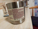 無印良品（MUJI）不銹鋼雙層馬克杯 大容量男女辦公學(xué)生水杯茶杯咖啡杯 銀色380ml 曬單實拍圖