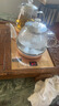 新茶派電熱燒水壺蒸煮茶家用保溫茶盤嵌入全自動(dòng)底部上水一體 1L 底部雙邊上水【金色-蒸茶款】帶藍(lán)光23*37 曬單實(shí)拍圖