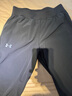 安德瑪（UNDERARMOUR）男褲子 25新款Storm防潑水面料梭織彈力跑步運動褲休閑褲長褲男 【Storm防潑水面料】黑色/店長推薦 L (175/84A) 曬單實拍圖