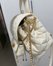 CHARLES&KEITH菱格大容量柔軟多用背包雙肩包包女包生日七夕禮物CK2-60151400 曬單實(shí)拍圖
