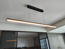Paulmann P德國柏曼護(hù)眼餐廳吊燈全光譜一字長條餐桌吧臺(tái)LED燈具簡約吊線燈 曬單實(shí)拍圖