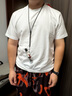 京東京造t恤男短袖男士t恤夏衣服男裝白小T男女 蘇超定制 白色 2XL 曬單實(shí)拍圖