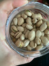 農(nóng)香森 開心果500g罐裝鹽焗大顆粒原色無漂白 散裝批發(fā)烘焙孕婦干果零食 曬單實拍圖