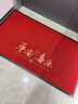 寶麗彩入戶門地墊進(jìn)門腳墊家用玄關(guān)門口地毯2025新款防滑耐臟丙綸腳墊子 丙綸-激光刺繡-祥云喜樂-喜慶紅 80*120cm 曬單實拍圖