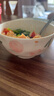 順祥萬祥飯碗具套裝小碗6個(gè)裝套裝吃米飯碗釉下彩陶瓷家用飯碗高顏值 曬單實(shí)拍圖