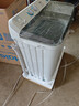 海爾（Haier）洗衣機(jī)半自動(dòng)雙缸雙桶脫水機(jī)甩干機(jī)大容量家用強(qiáng)勁動(dòng)力水電分離洗脫分離防鼠底座操作簡(jiǎn)單結(jié)實(shí)耐用 10公斤+噴淋漂洗+可定時(shí)+支持延遲發(fā)貨 曬單實(shí)拍圖