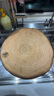 老飯骨銀杏木菜墩切菜板砧板剁骨實(shí)木家用案板 直徑40*厚度5(適用4-6人) 曬單實(shí)拍圖