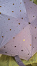 左都（ZUODU）卡片遮陽(yáng)傘防曬防紫外線晴雨兩用女六折疊小巧便攜膠囊太陽(yáng)傘 曬單實(shí)拍圖