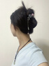 LANSILL發(fā)夾女2025新款高端扭扭夾后腦勺夾子頭花頭飾輕奢高級(jí)感盤發(fā)神器 F2905玫瑰花流蘇扭扭夾 曬單實(shí)拍圖