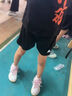 優(yōu)優(yōu)1點（Yoyo one）女童運動短褲兒童夏季外穿訓(xùn)練防走光白色速干褲子套裝女大童網(wǎng)球 18456黑色 160 160cm 曬單實拍圖