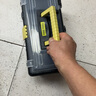 家用多功能五金收納箱手提式電工工具箱車(chē)載維修配件箱 【爆款.黑霸王】13寸加厚 復(fù)工爆品 曬單實(shí)拍圖