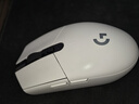 羅技（G）G304 LIGHTSPEED無線鼠標(biāo) 游戲鼠標(biāo) 輕質(zhì)便攜 絕地求生FPS鼠標(biāo)英雄聯(lián)盟LOL吃雞 生日禮物 白色 曬單實(shí)拍圖